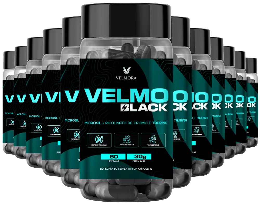 VELMO BLACK CÁPSULAS — TRATAMENTO 1 ANO